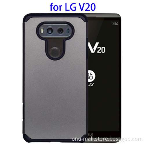TPU PC Protective Combination Back Cover Case for LG V20